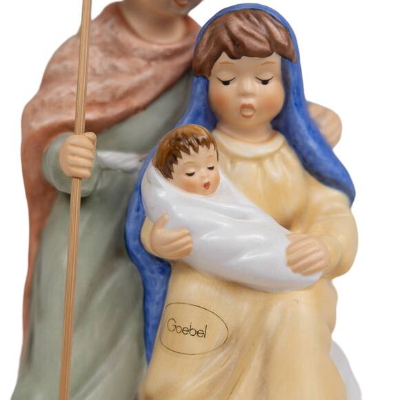 Goebel Holy Family Mary, Joseph and Baby Porcelain Figurine, - Picture 5 of 5
